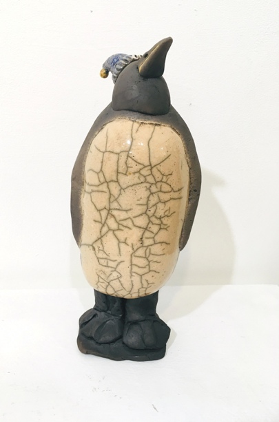 'Penguin with Woolly Hat' by artist Alex Johannsen